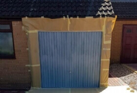 Garage Door Painting Lavendon